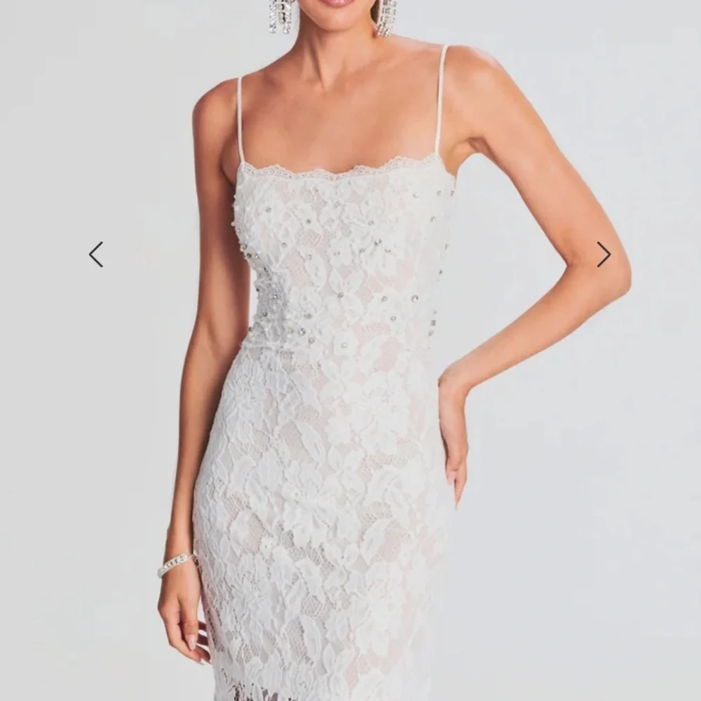 HEMANT & NANDITA for Free People Reet Lace Midi Dress NWT